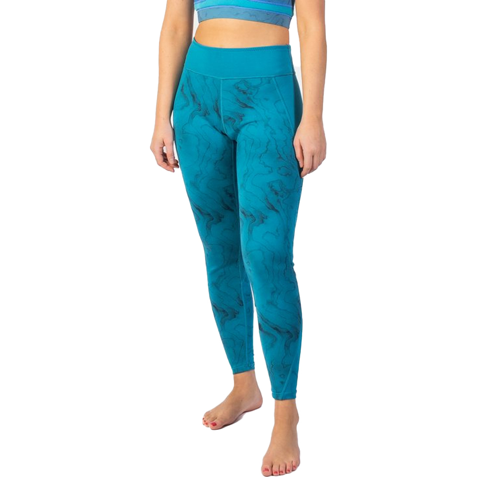 2025 Gul Womens Luna7 SUP Leggings LA8301-C1 -  Marbel / Teal